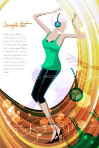 Dancing lady